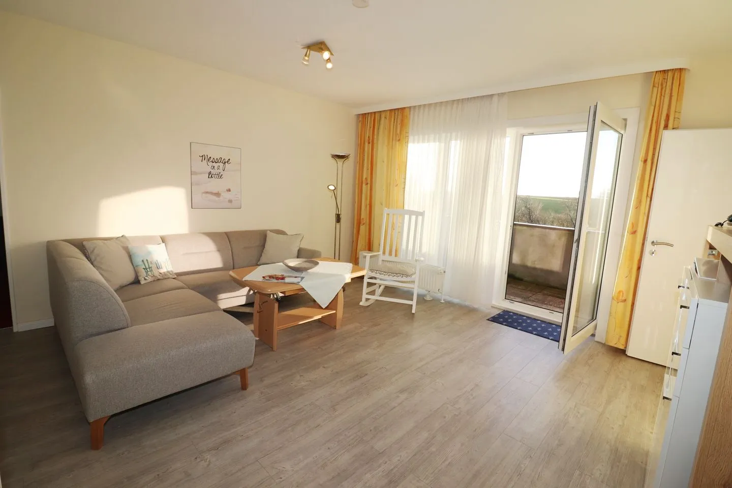 Haus Övern Diek Wohnung 2 Büsum - Wohnzimmer