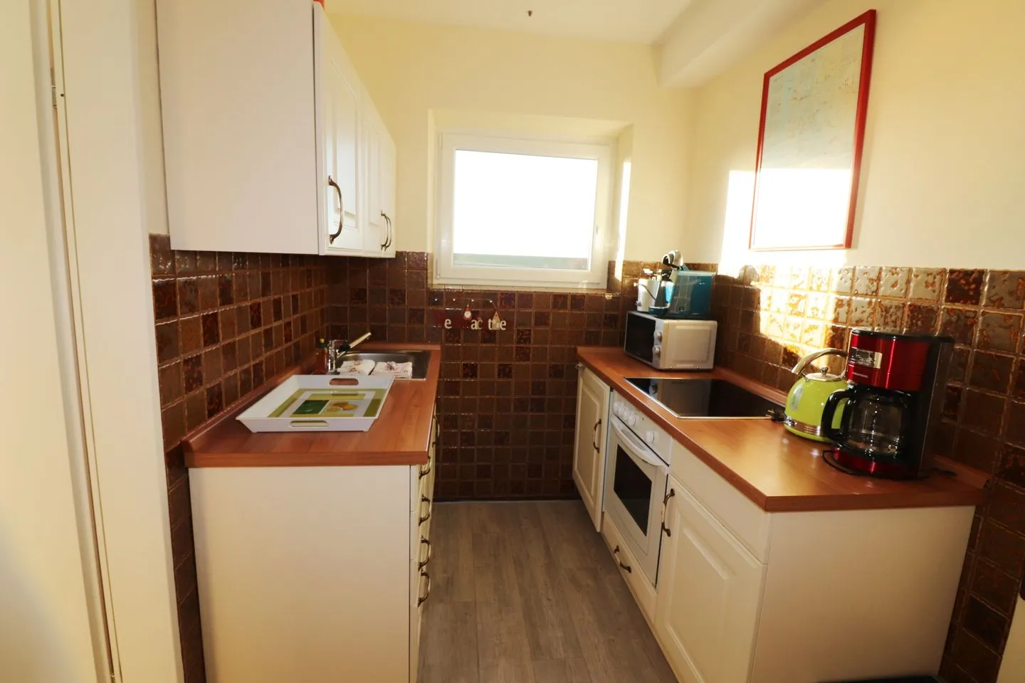 Haus Övern Diek Wohnung 2 Büsum - Küche / Küchenzeile