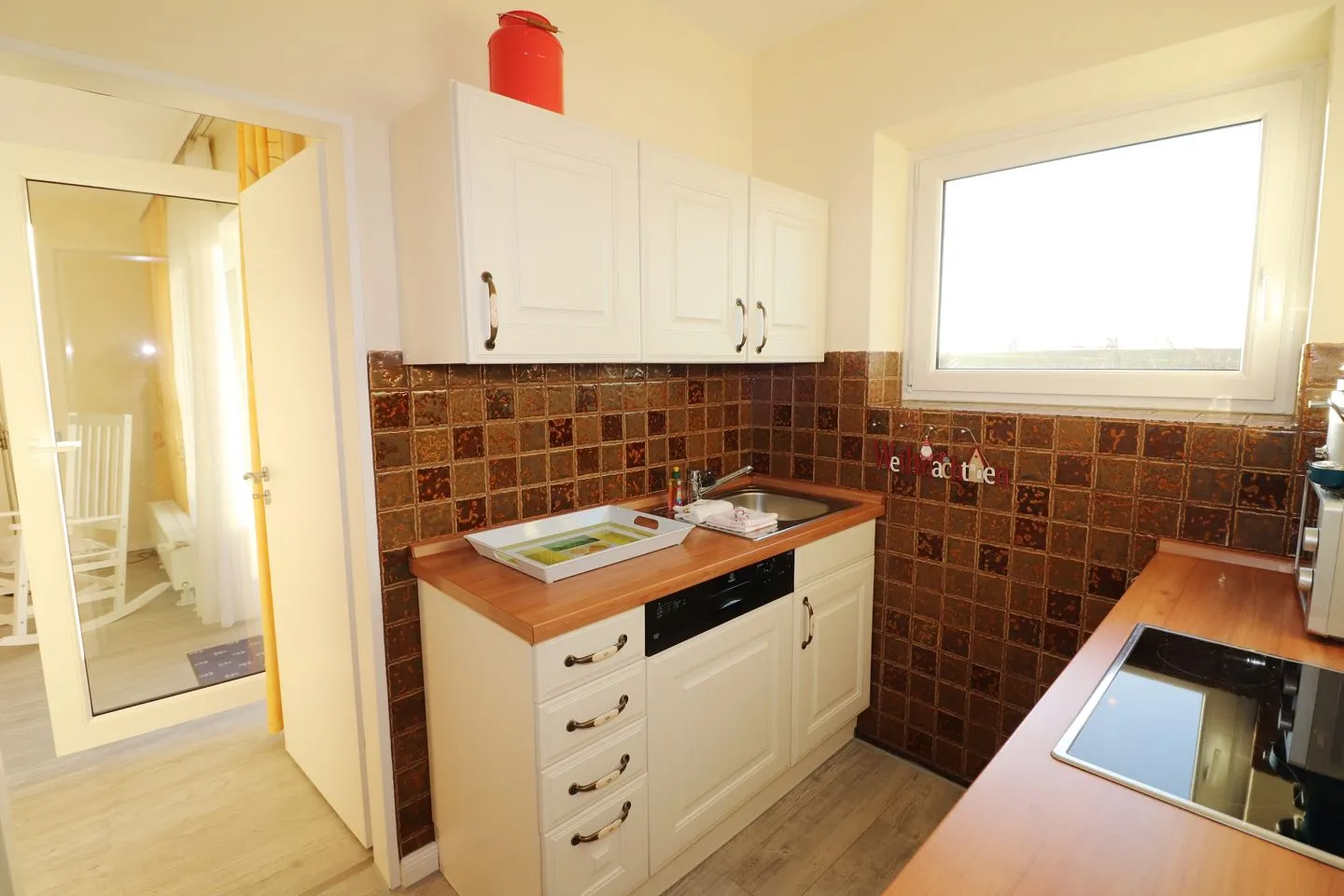 Haus Övern Diek Wohnung 2 Büsum - Küche / Küchenzeile