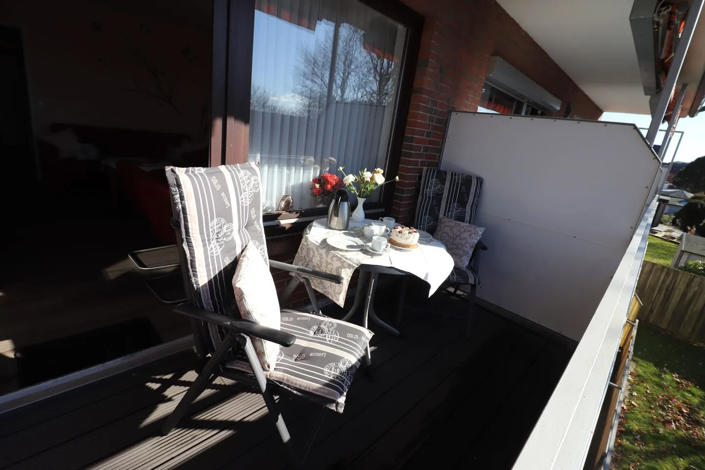 Haus am Kurpark Wohnung 14 Büsum - Balkon