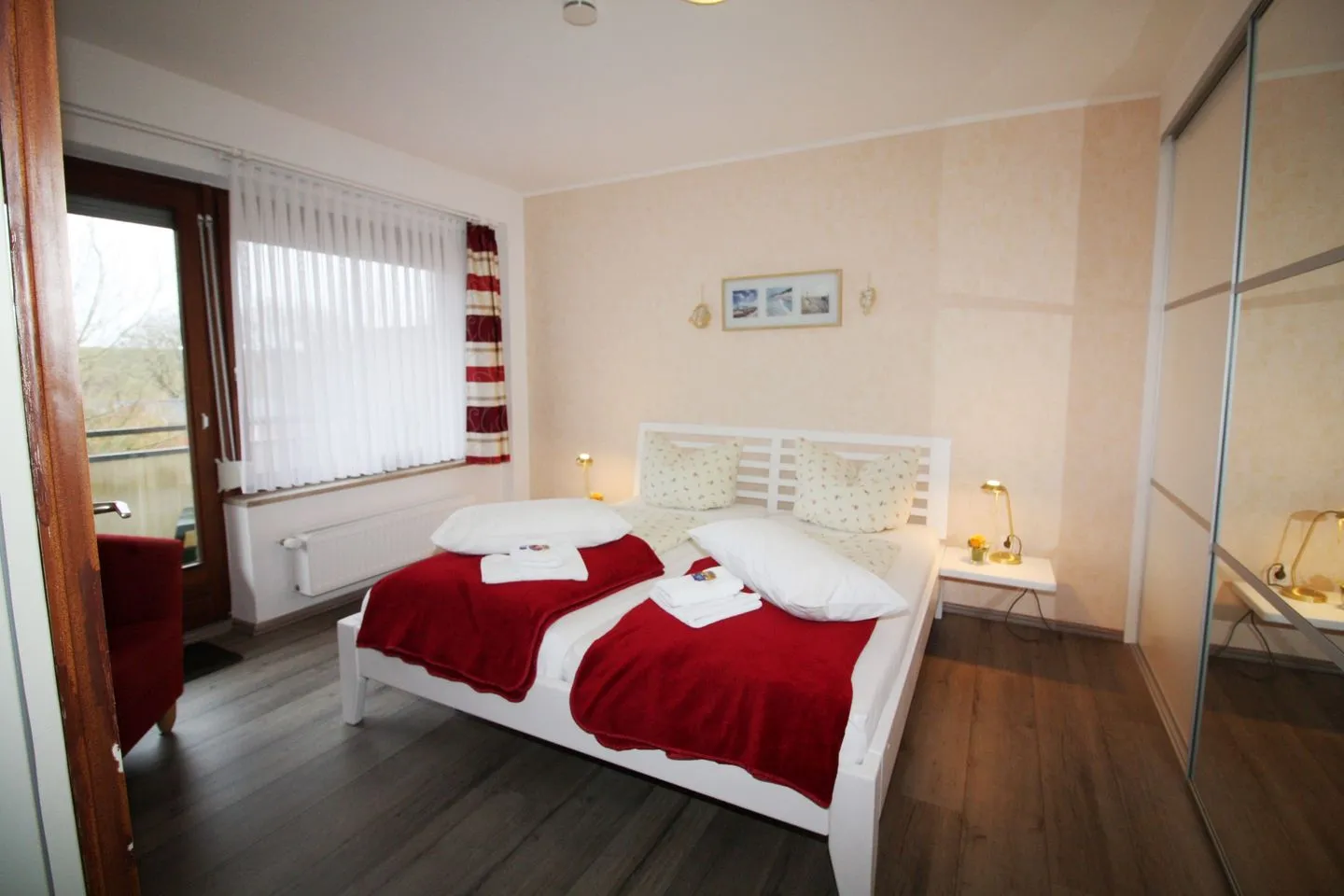 Haus am Kurpark Wohnung 14 Büsum - Schlafzimmer
