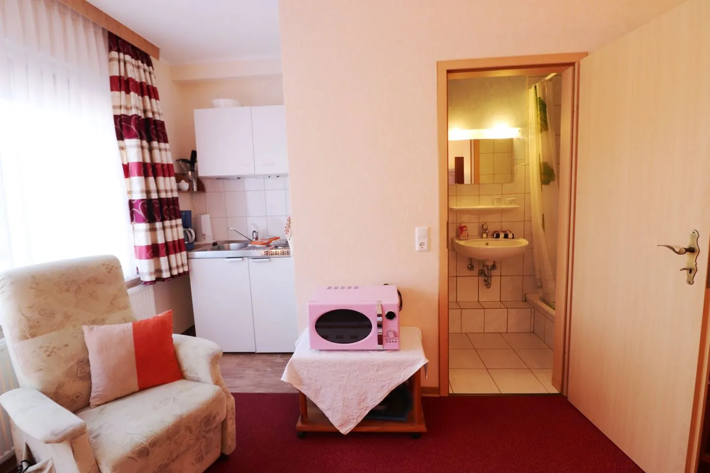Haus am Kurpark Wohnung 17 Büsum - Wohnzimmer