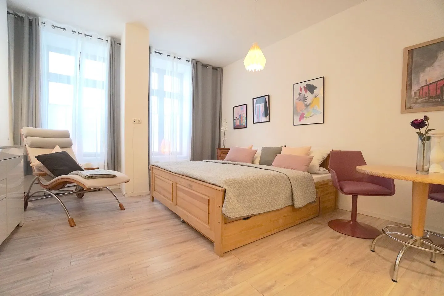 Gemütliches Apartment Freyja in zentraler Lage in Schleswig Schleswig - Schlafzimmer