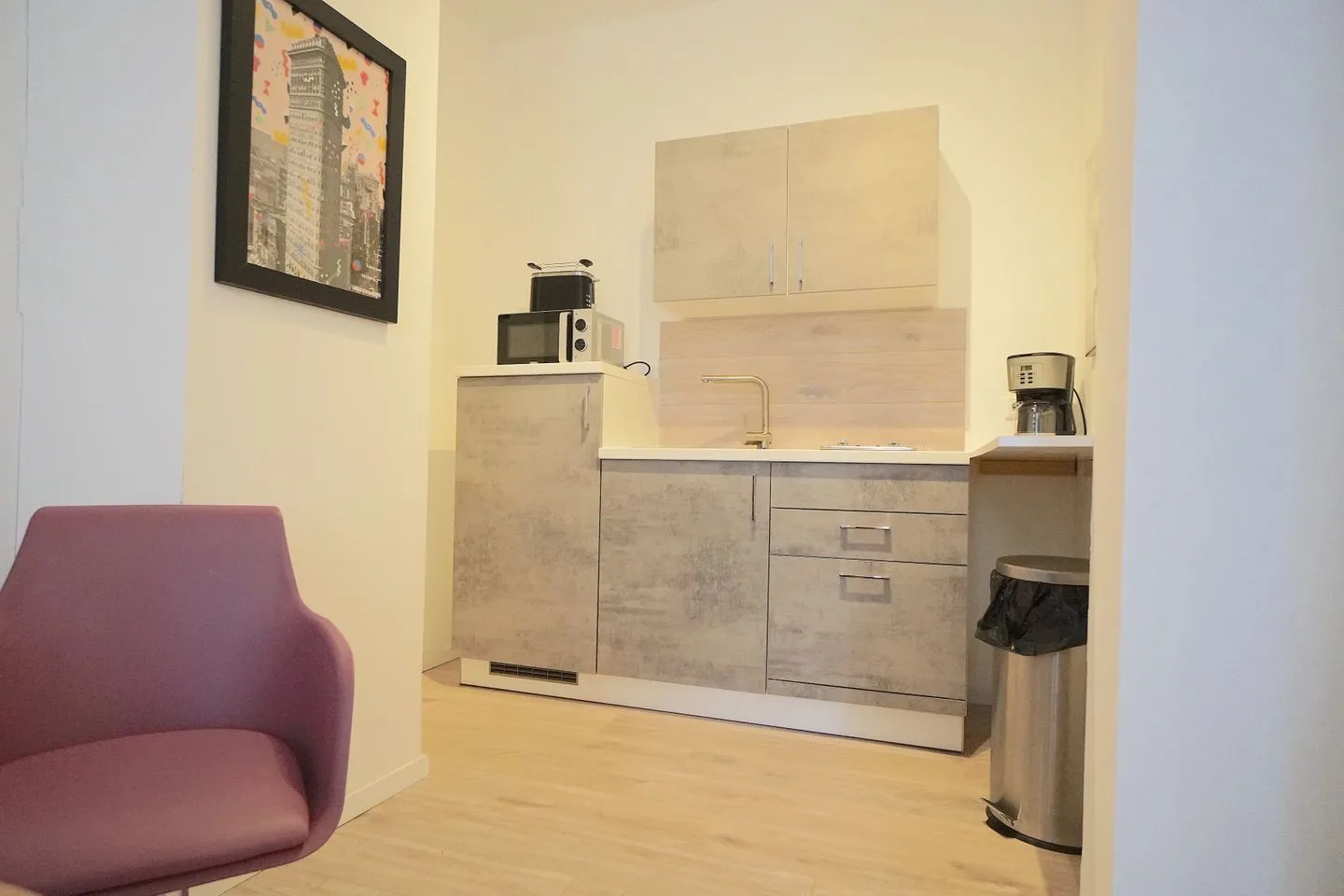 Gemütliches Apartment Freyja in zentraler Lage in Schleswig Schleswig - Küche / Küchenzeile