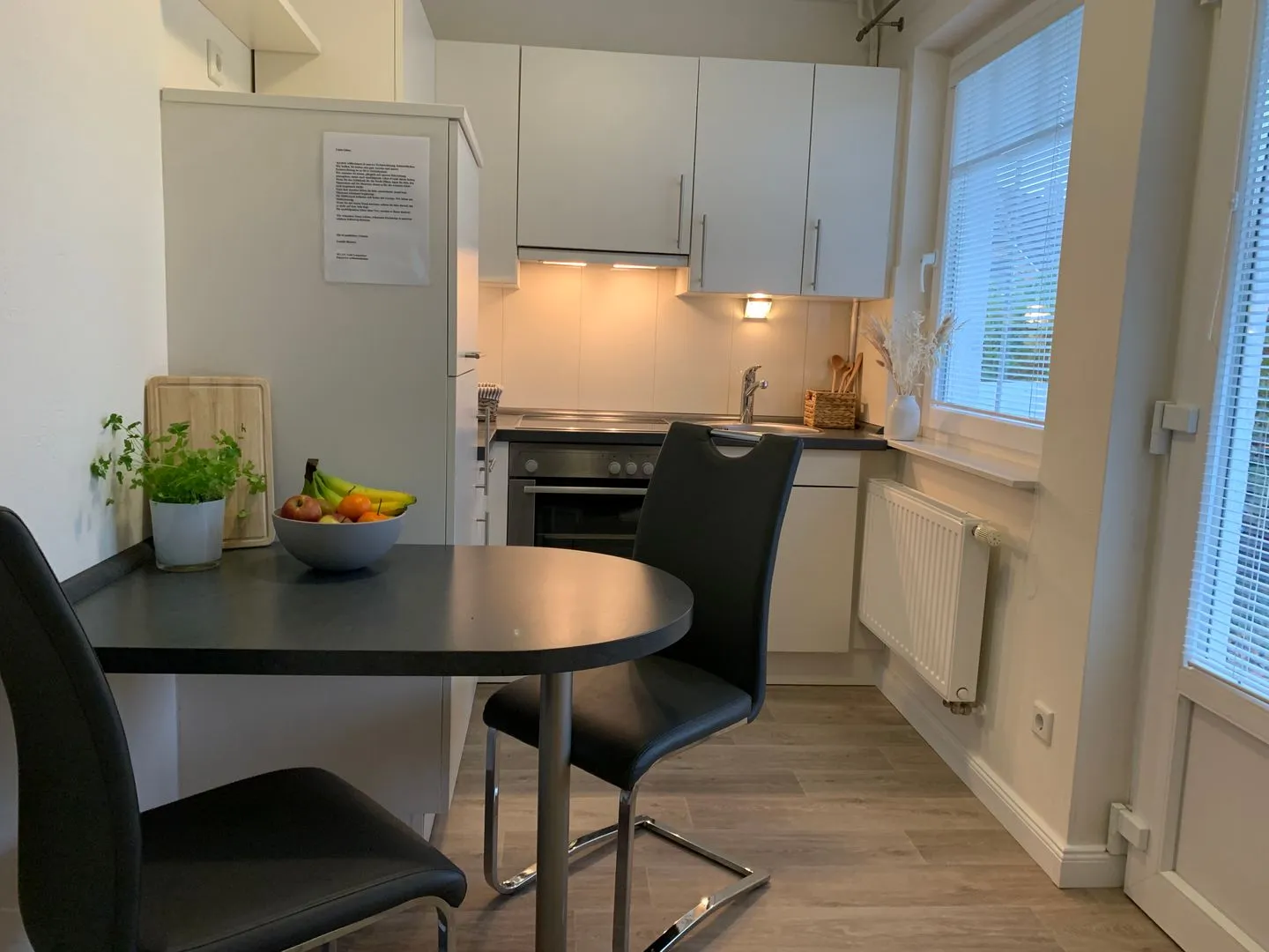 Gemütliche Ferienwohnung Schleistübchen in Fahrdorf für 2 Personen Schlei - Küche / Küchenzeile