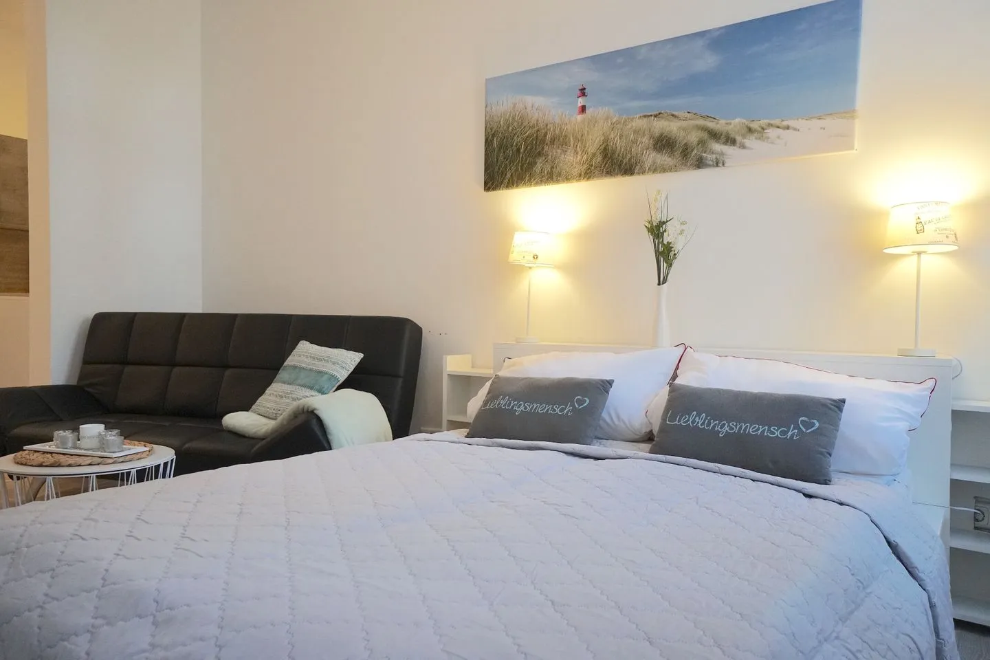 Charmantes Apartment Thor in zentraler Lage in Schleswig Schleswig - Wohnzimmer