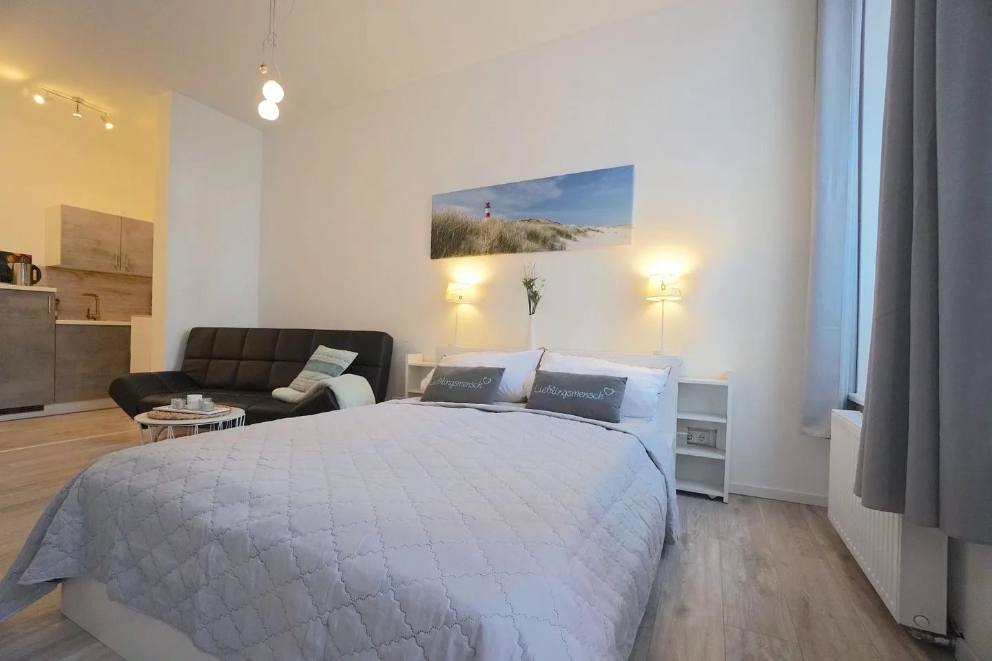 Charmantes Apartment Thor in zentraler Lage in Schleswig Schleswig - Wohnzimmer