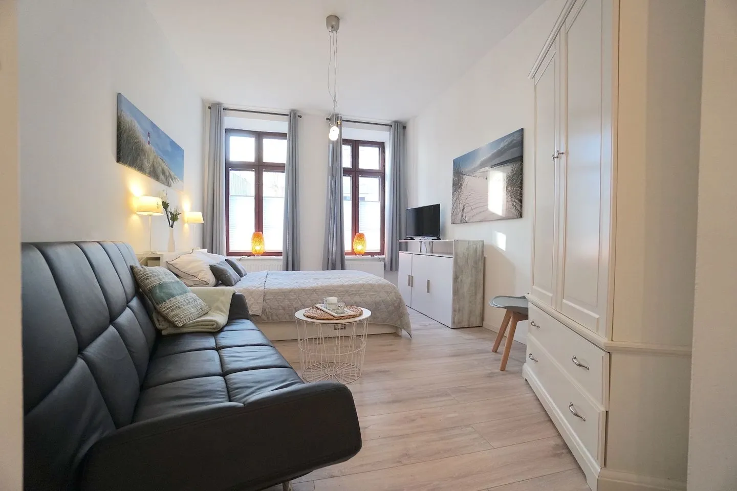 Charmantes Apartment Thor in zentraler Lage in Schleswig Schleswig - Wohnzimmer