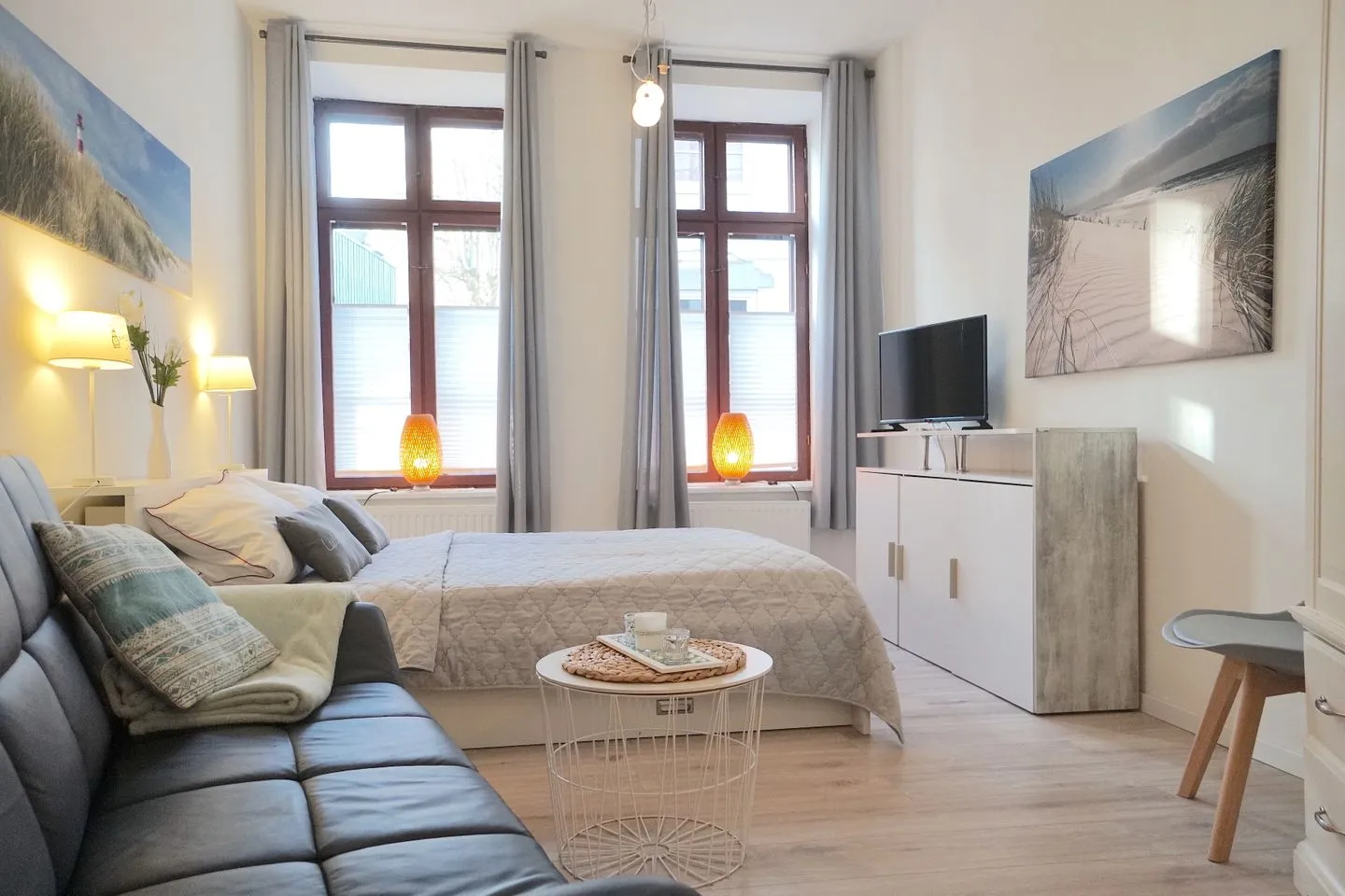 Charmantes Apartment Thor in zentraler Lage in Schleswig Schleswig - Wohnzimmer
