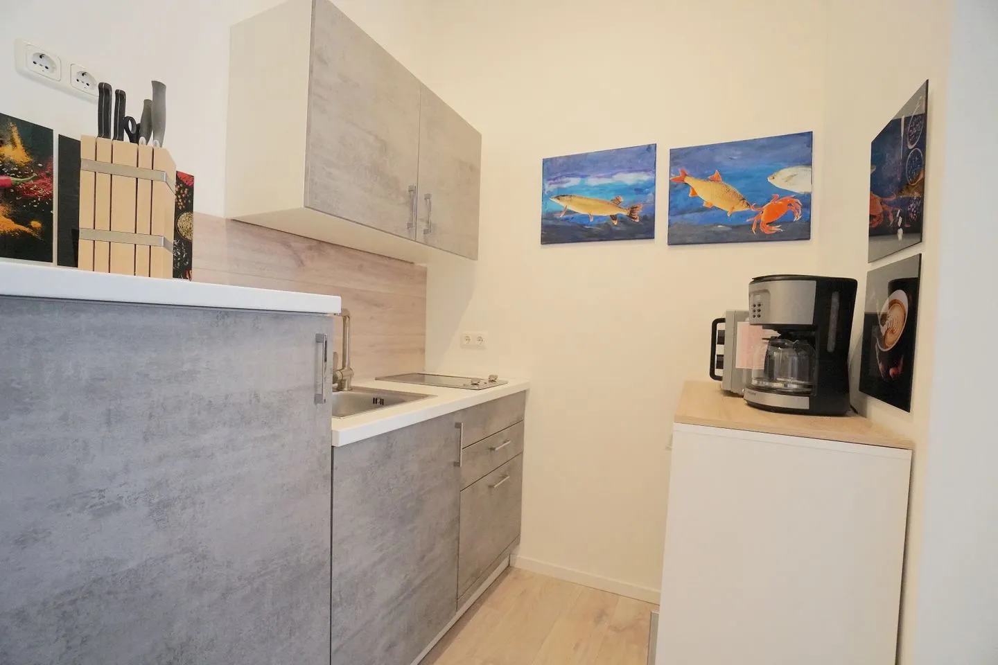 Charmantes Apartment Thor in zentraler Lage in Schleswig Schleswig - Küche / Küchenzeile