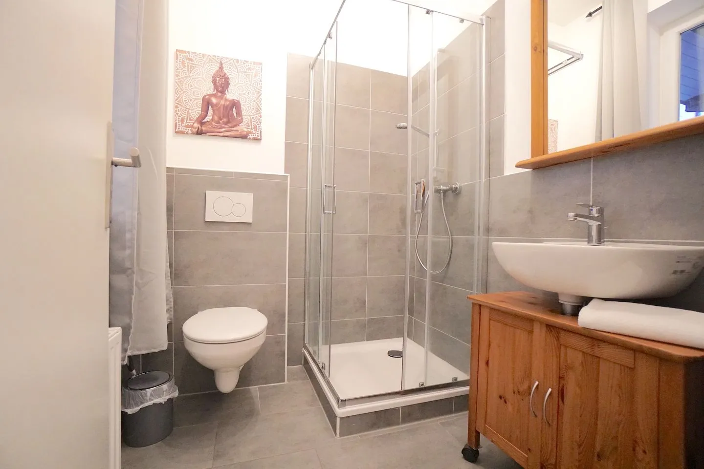 Charmantes Apartment Thor in zentraler Lage in Schleswig Schleswig - Badezimmer