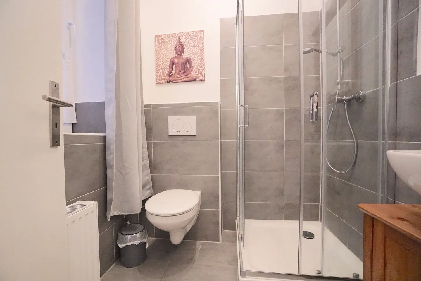 Charmantes Apartment Thor in zentraler Lage in Schleswig Schleswig - Badezimmer