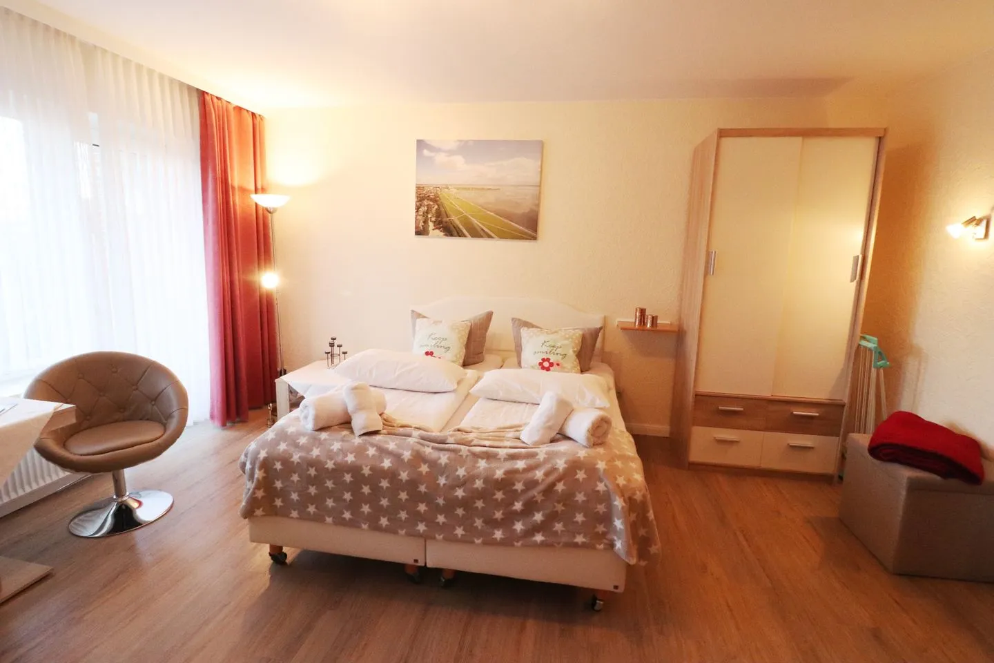 Haus Laura Wohnung 1 Büsum - Schlafzimmer