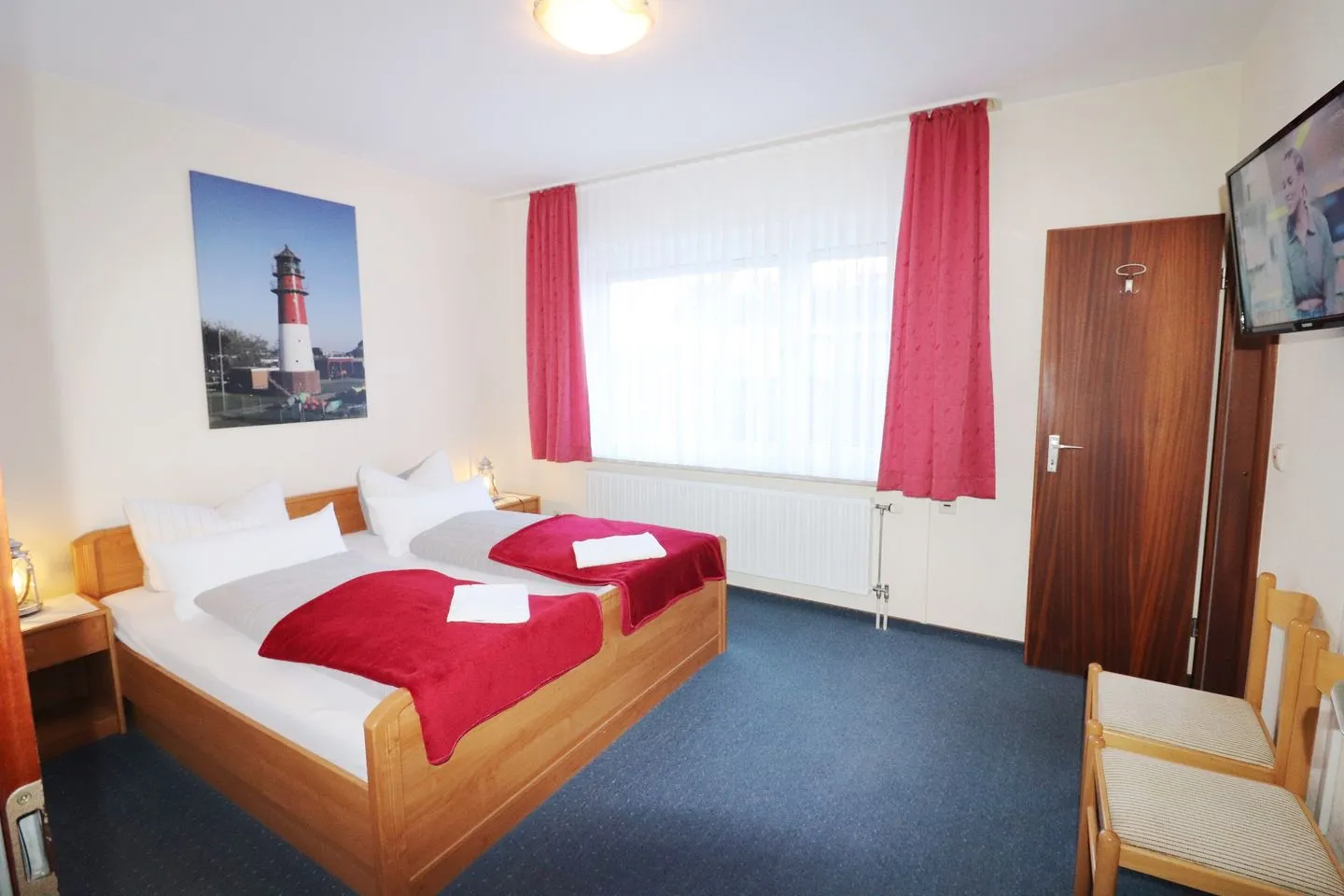 Haus Dithmarschen Wohnung 1 Büsum - Schlafzimmer