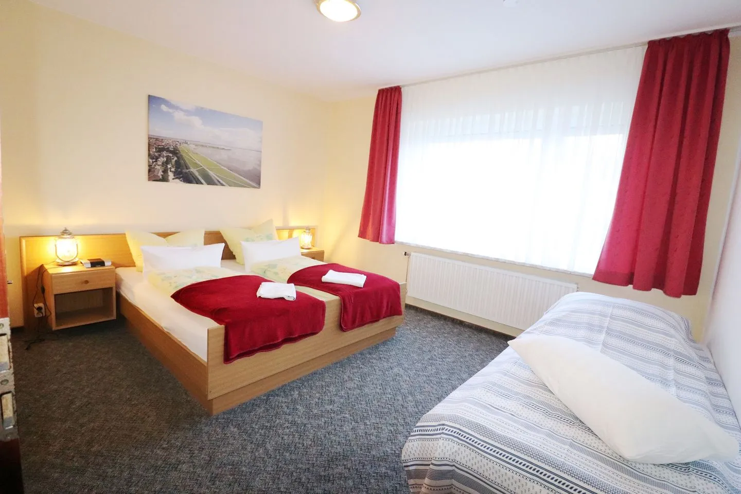Haus Dithmarschen Wohnung 1 Büsum - Schlafzimmer