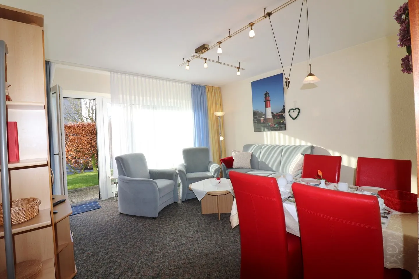 Haus Dithmarschen Wohnung 1 Büsum - Wohnzimmer