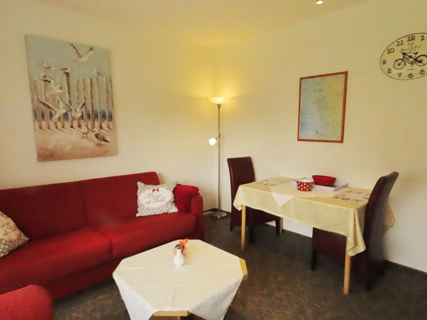 Haus Dithmarschen Wohnung 2 Büsum - Wohnzimmer