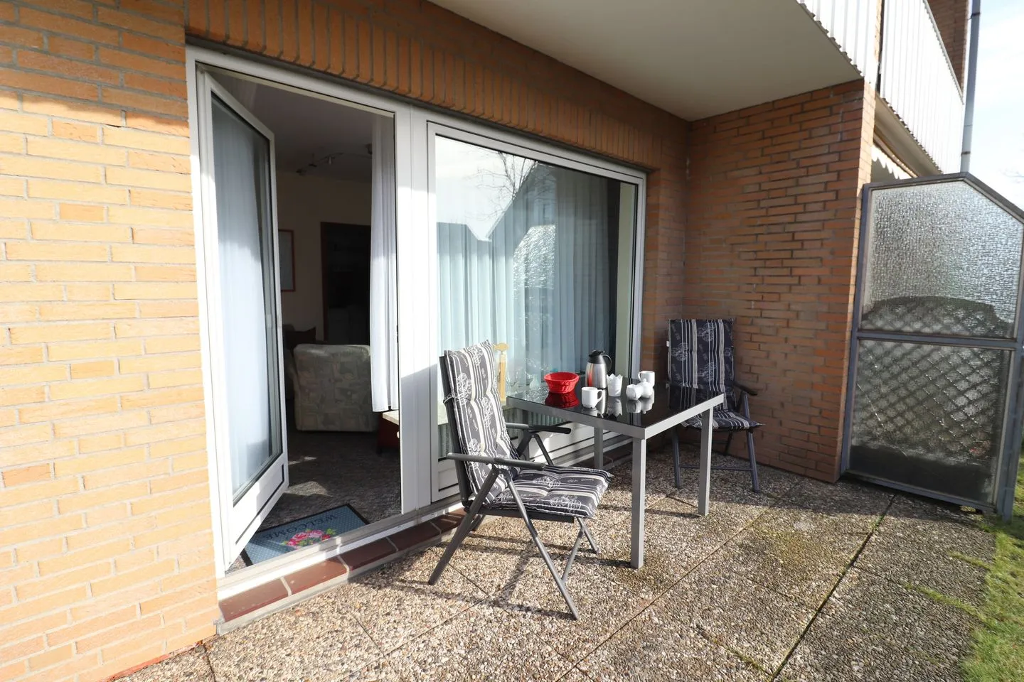 Haus Dithmarschen Wohnung 3 Büsum - Terrasse