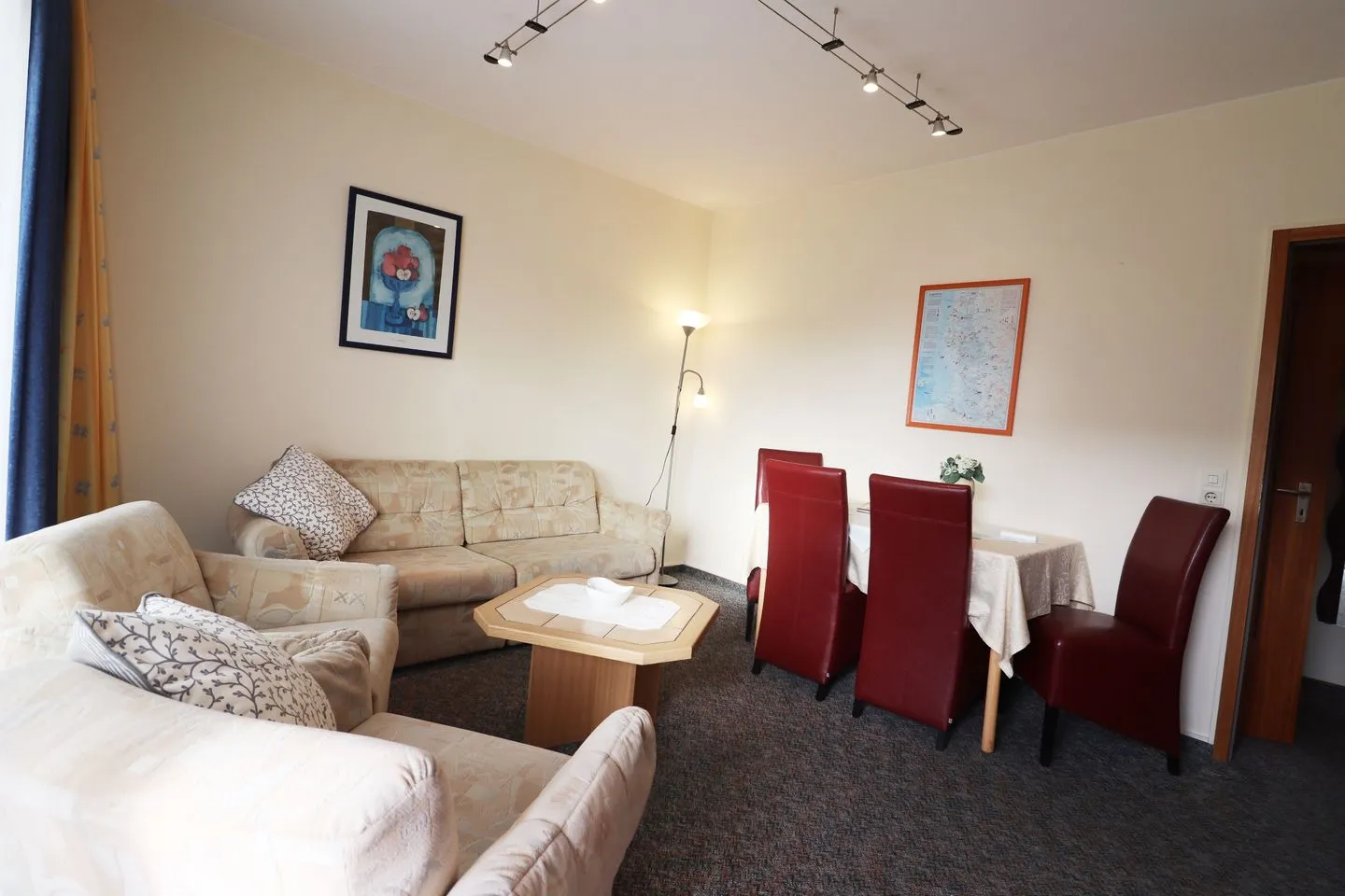 Haus Dithmarschen Wohnung 6 Büsum - Wohnzimmer