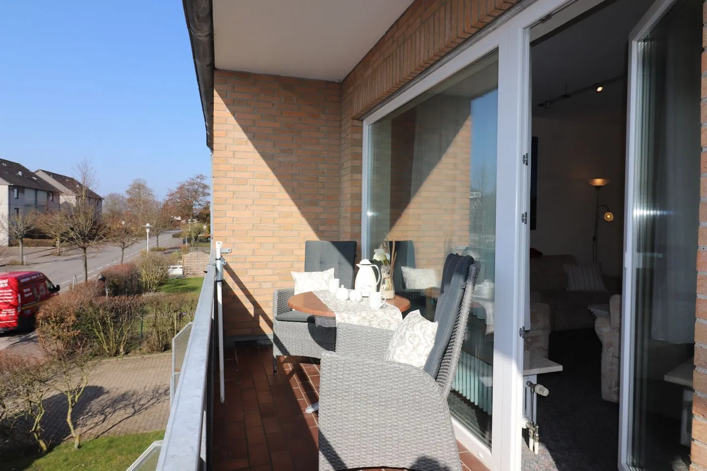 Haus Dithmarschen Wohnung 6 Büsum - Balkon
