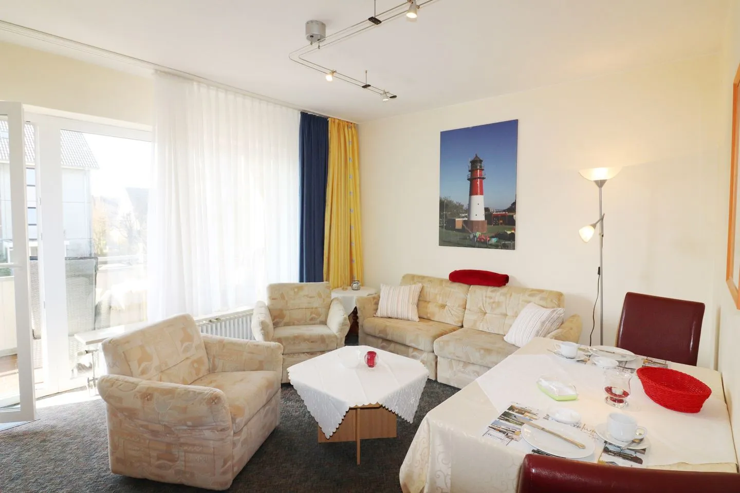 Haus Dithmarschen Wohnung 6 Büsum - Wohnzimmer