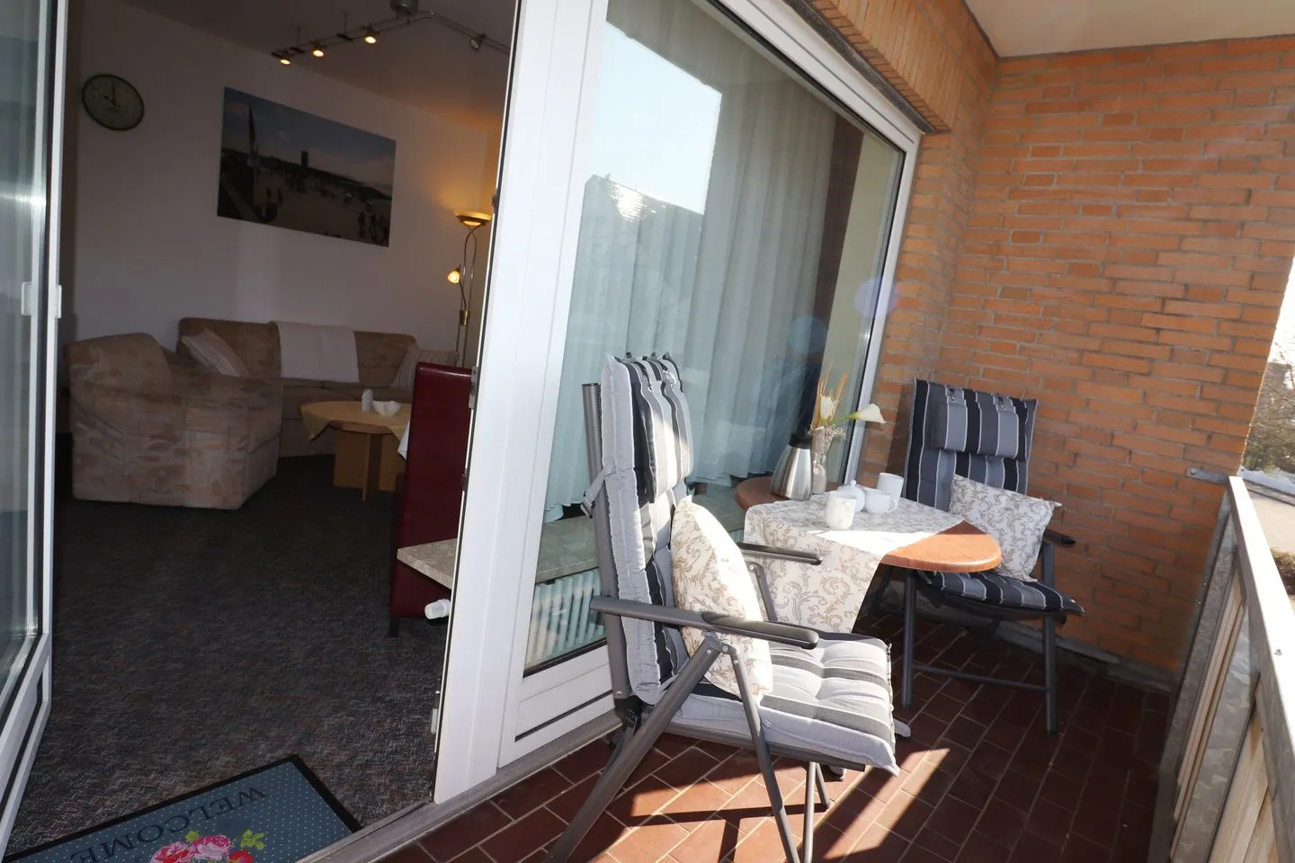 Haus Dithmarschen Wohnung 7 Büsum - Balkon