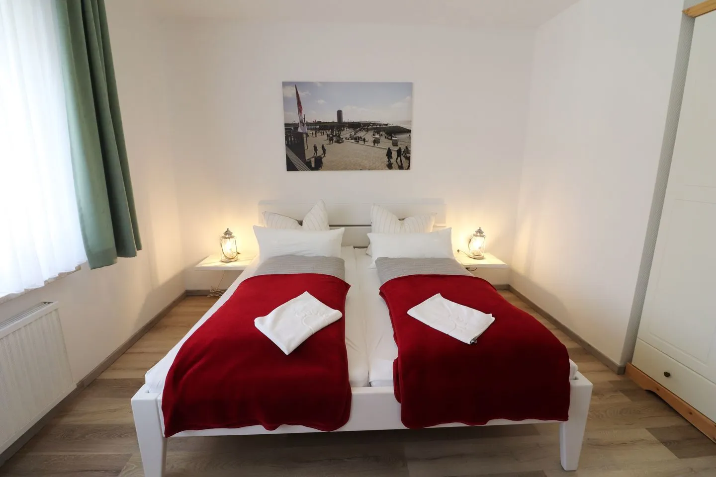 Haus Dithmarschen Wohnung 8 Büsum - Schlafzimmer