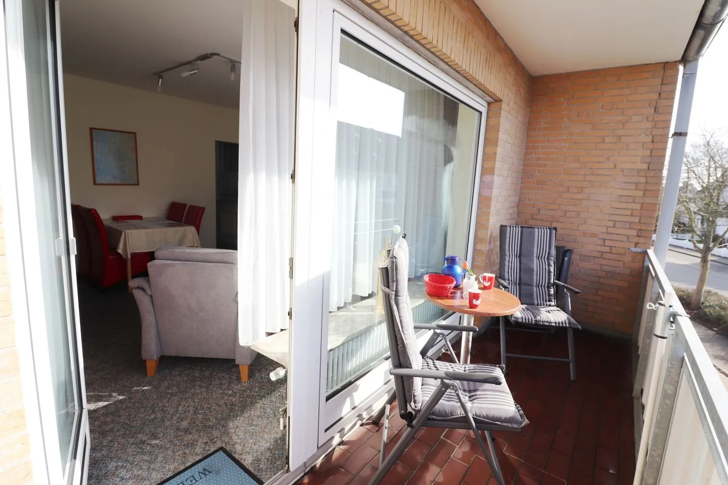 Haus Dithmarschen Wohnung 8 Büsum - Balkon