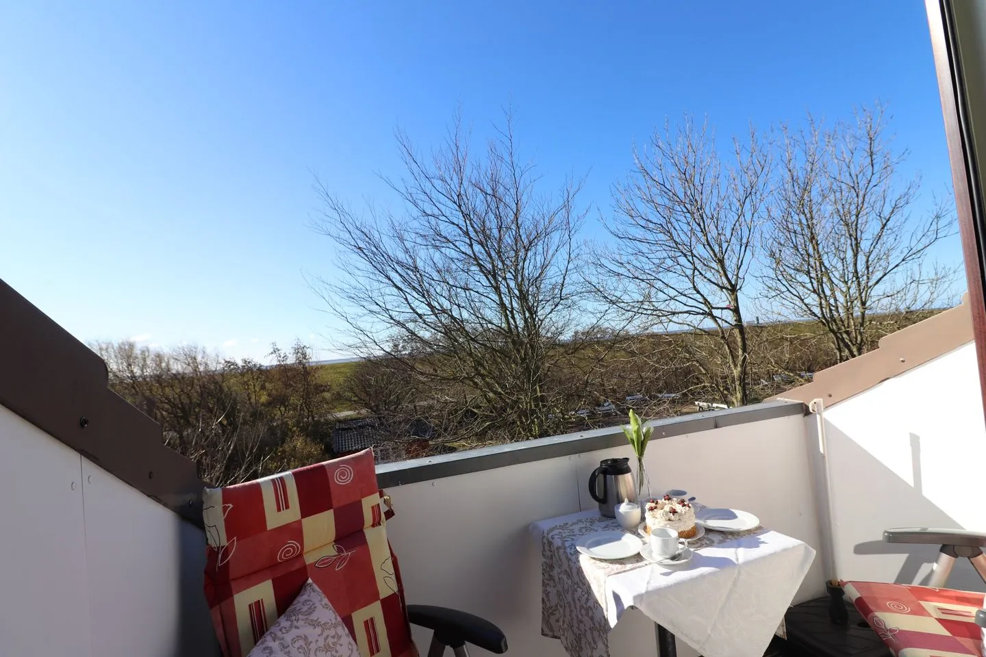 Haus am Kurpark Wohnung 21 Büsum - Balkon