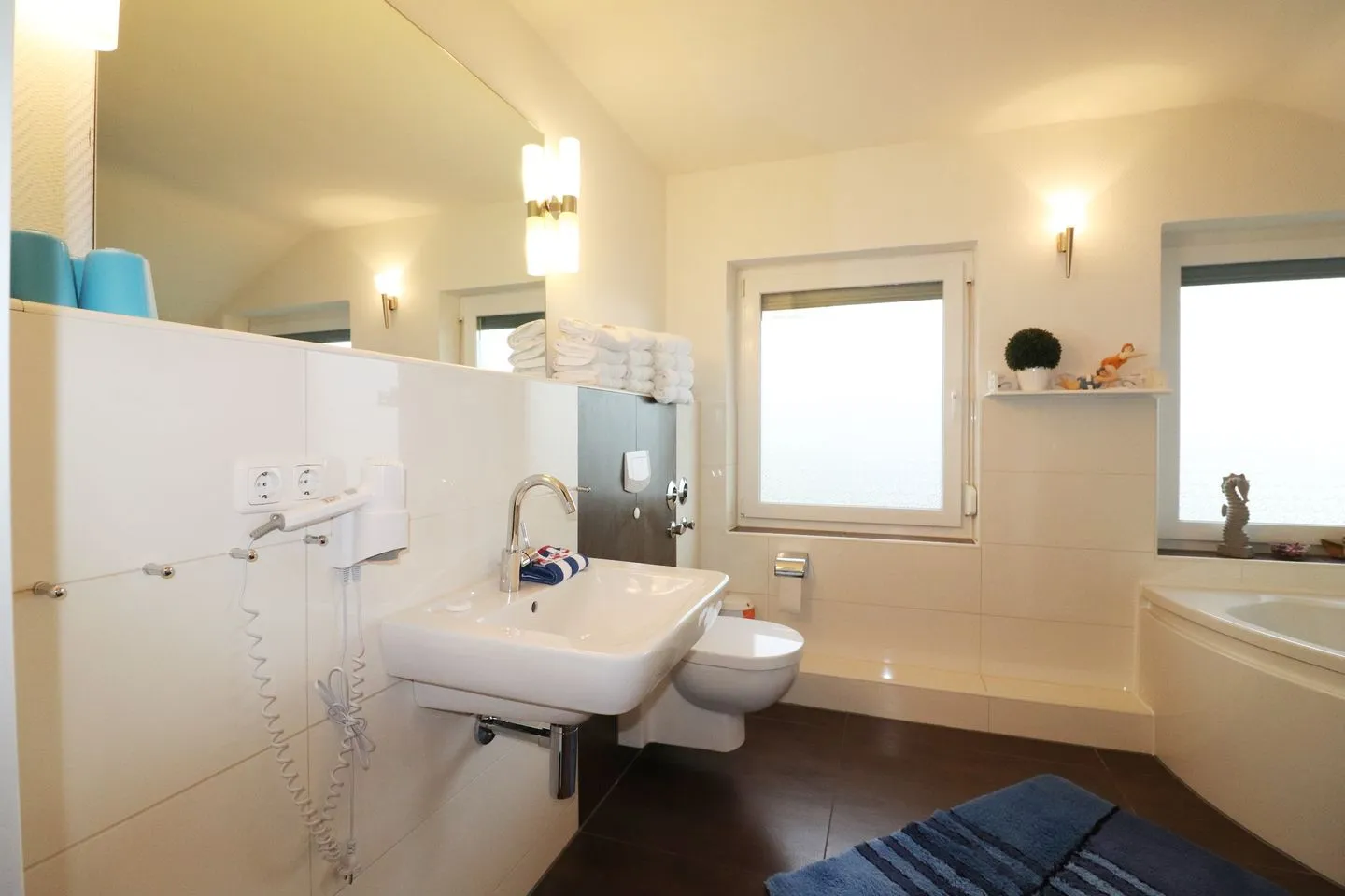 Haus am Kurpark Wohnung 21 Büsum - Badezimmer