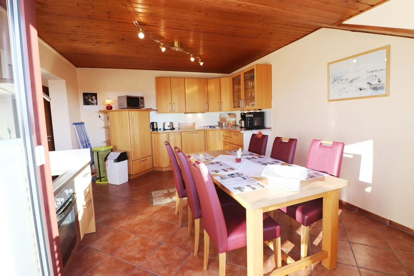 Haus am Kurpark Wohnung 21 Büsum - Küche / Küchenzeile