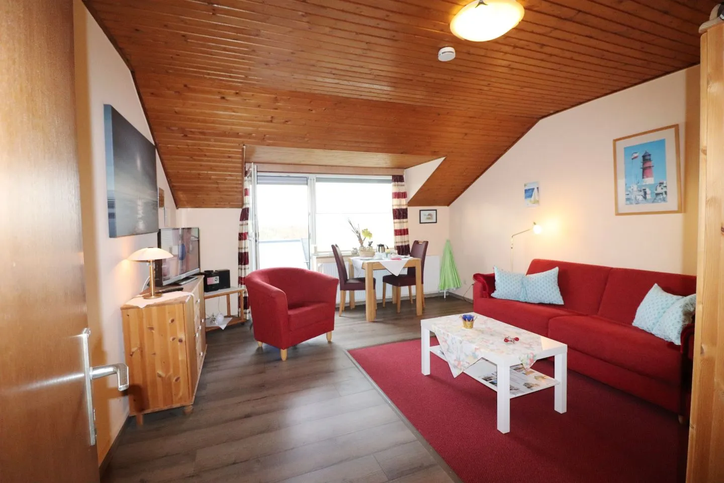 Haus am Kurpark Wohnung 23 Büsum - Wohnzimmer