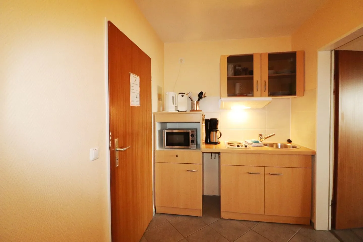 Haus am Kurpark Wohnung 23 Büsum - Küche / Küchenzeile