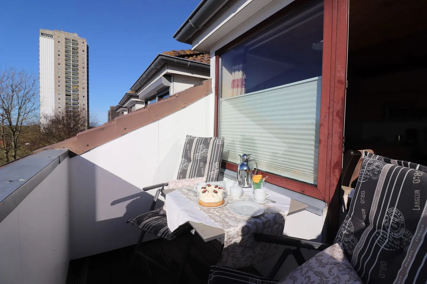 Haus am Kurpark Wohnung 24 Büsum - Balkon