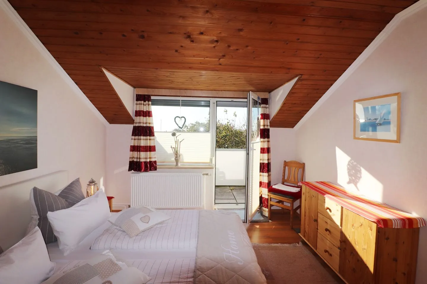 Haus am Kurpark Wohnung 24 Büsum - Schlafzimmer