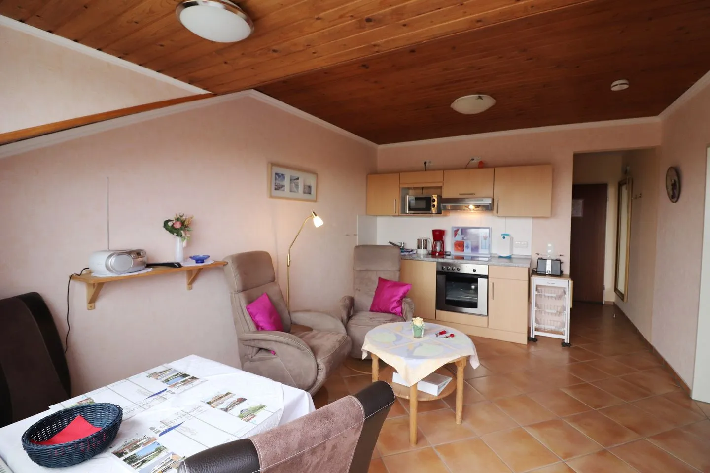 Haus am Kurpark Wohnung 24 Büsum - Wohnzimmer