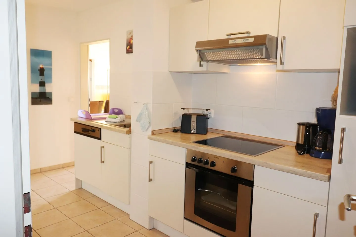 Haus am Kurpark Wohnung 25 Büsum - Küche / Küchenzeile
