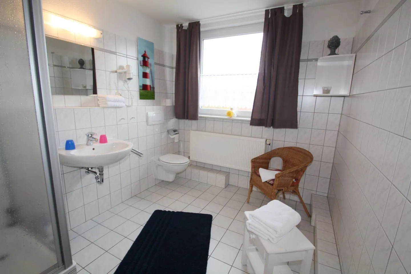 Haus am Kurpark Wohnung 26 Büsum - Badezimmer