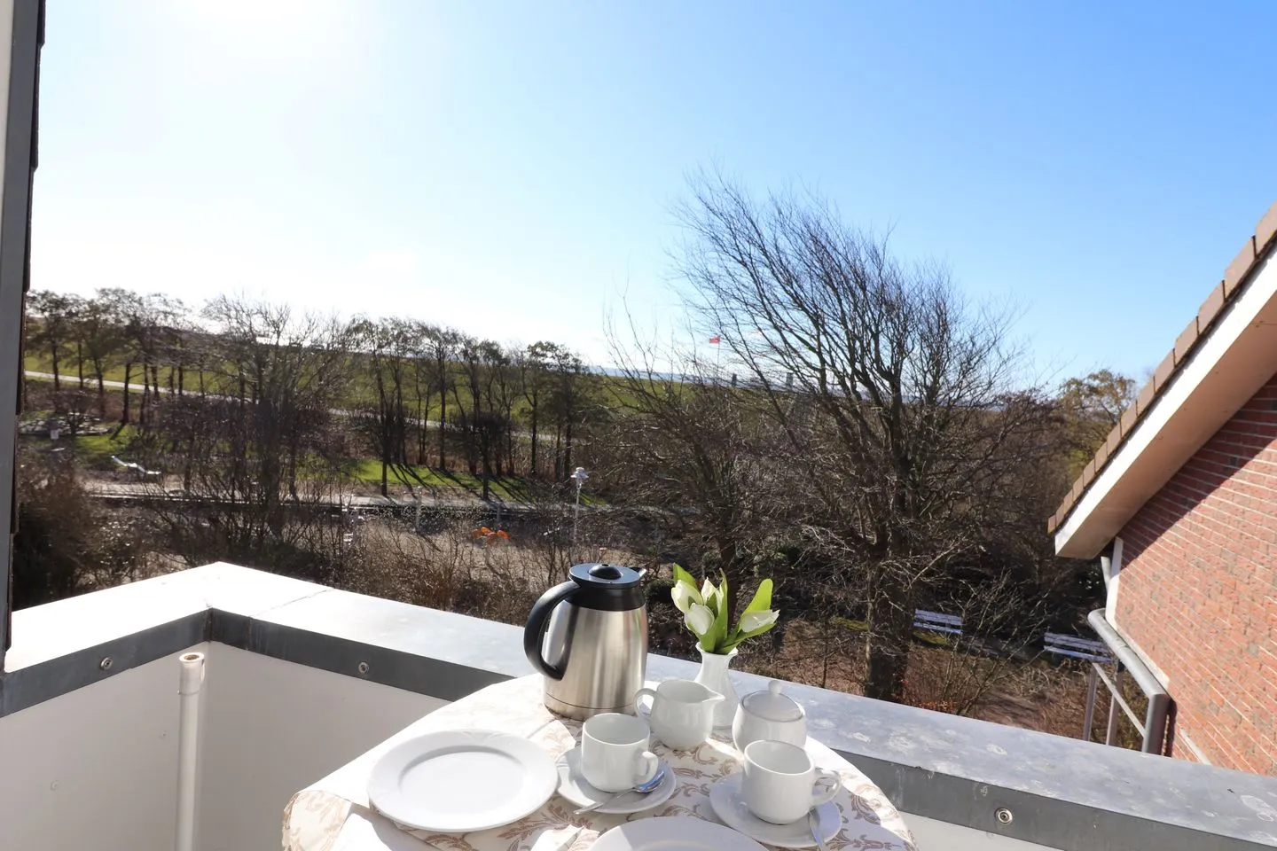 Haus am Kurpark Wohnung 26 Büsum - Balkon