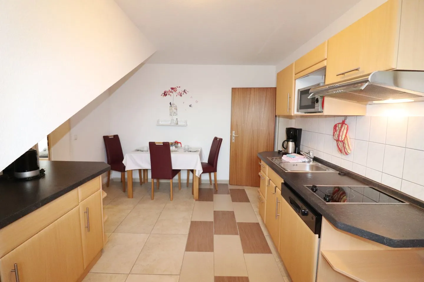 Haus am Kurpark Wohnung 26 Büsum - Küche / Küchenzeile