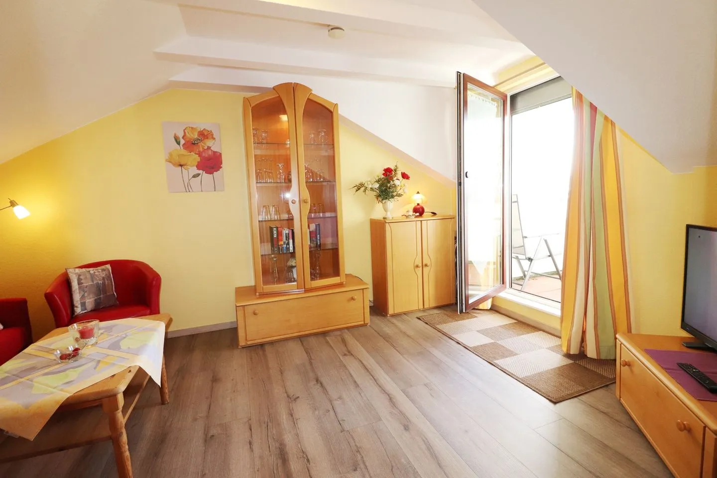 Haus am Kurpark Wohnung 26 Büsum - Wohnzimmer