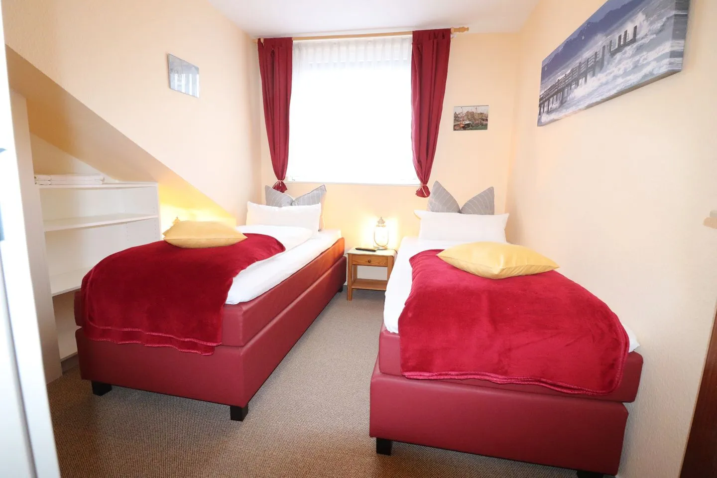 Haus am Kurpark Wohnung 26 Büsum - Schlafzimmer