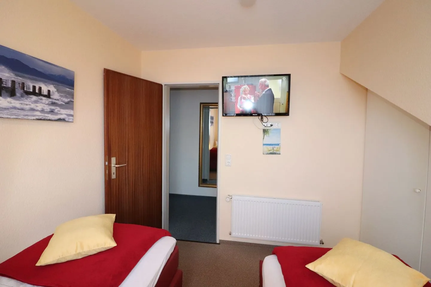 Haus am Kurpark Wohnung 26 Büsum - Schlafzimmer
