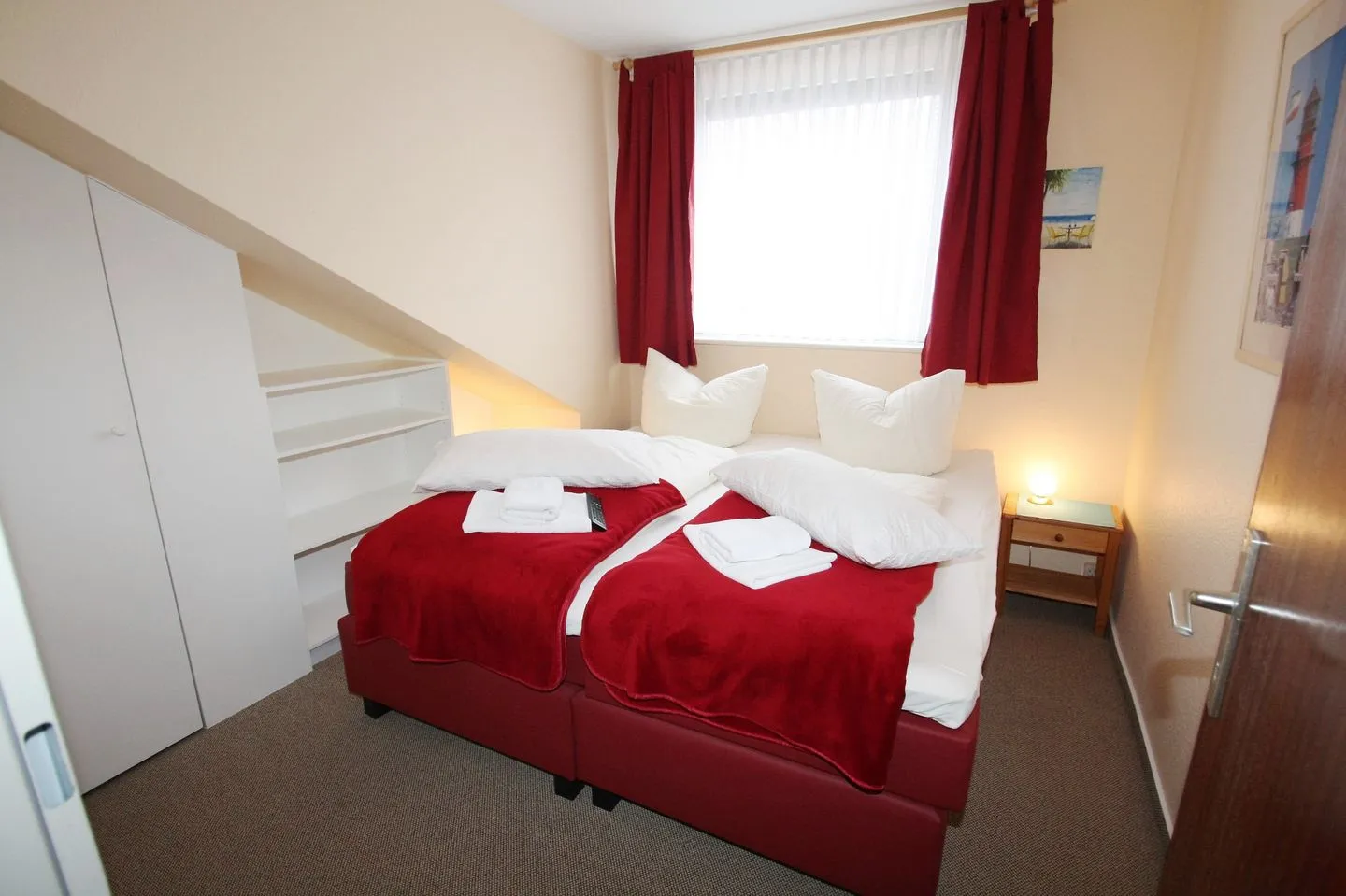 Haus am Kurpark Wohnung 26 Büsum - Schlafzimmer
