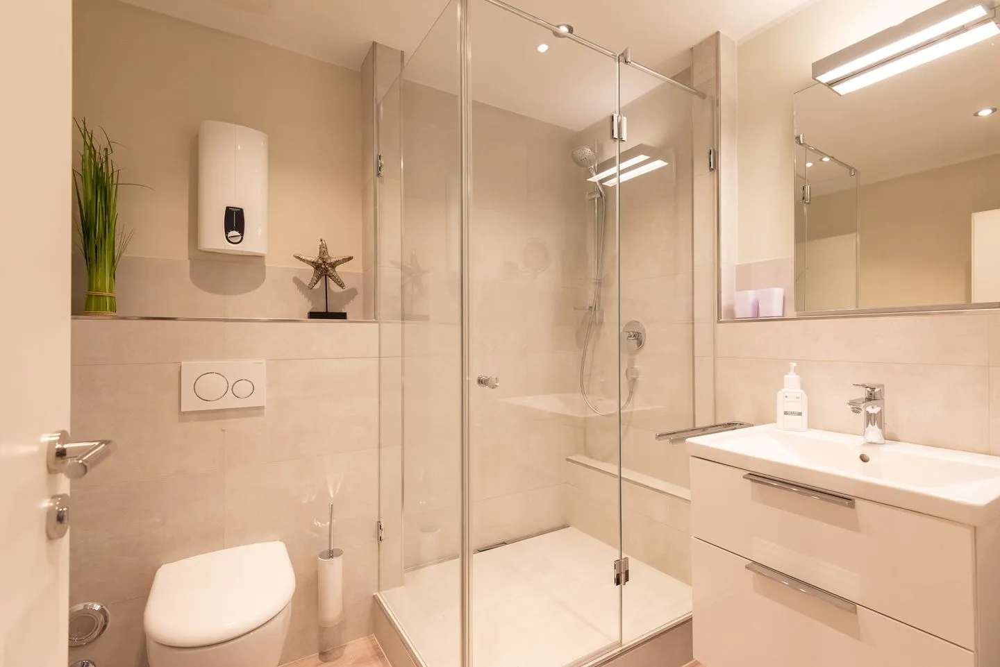 Lichtblick im Haus Cäcilia Wenningstedt - Badezimmer