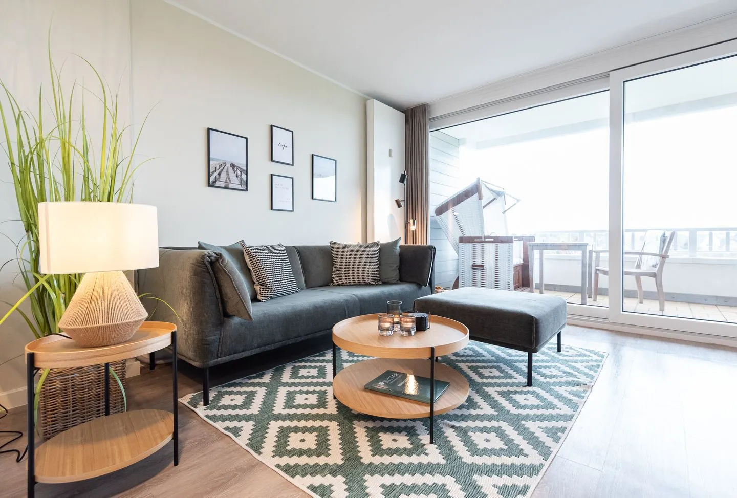 Lichtblick im Haus Cäcilia Wenningstedt - Wohnzimmer
