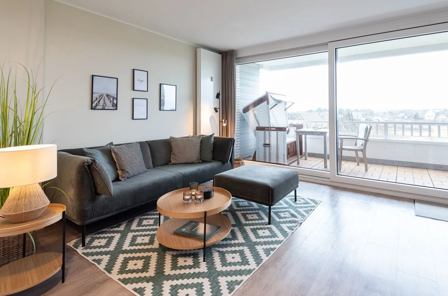 Lichtblick im Haus Cäcilia Wenningstedt - Wohnzimmer