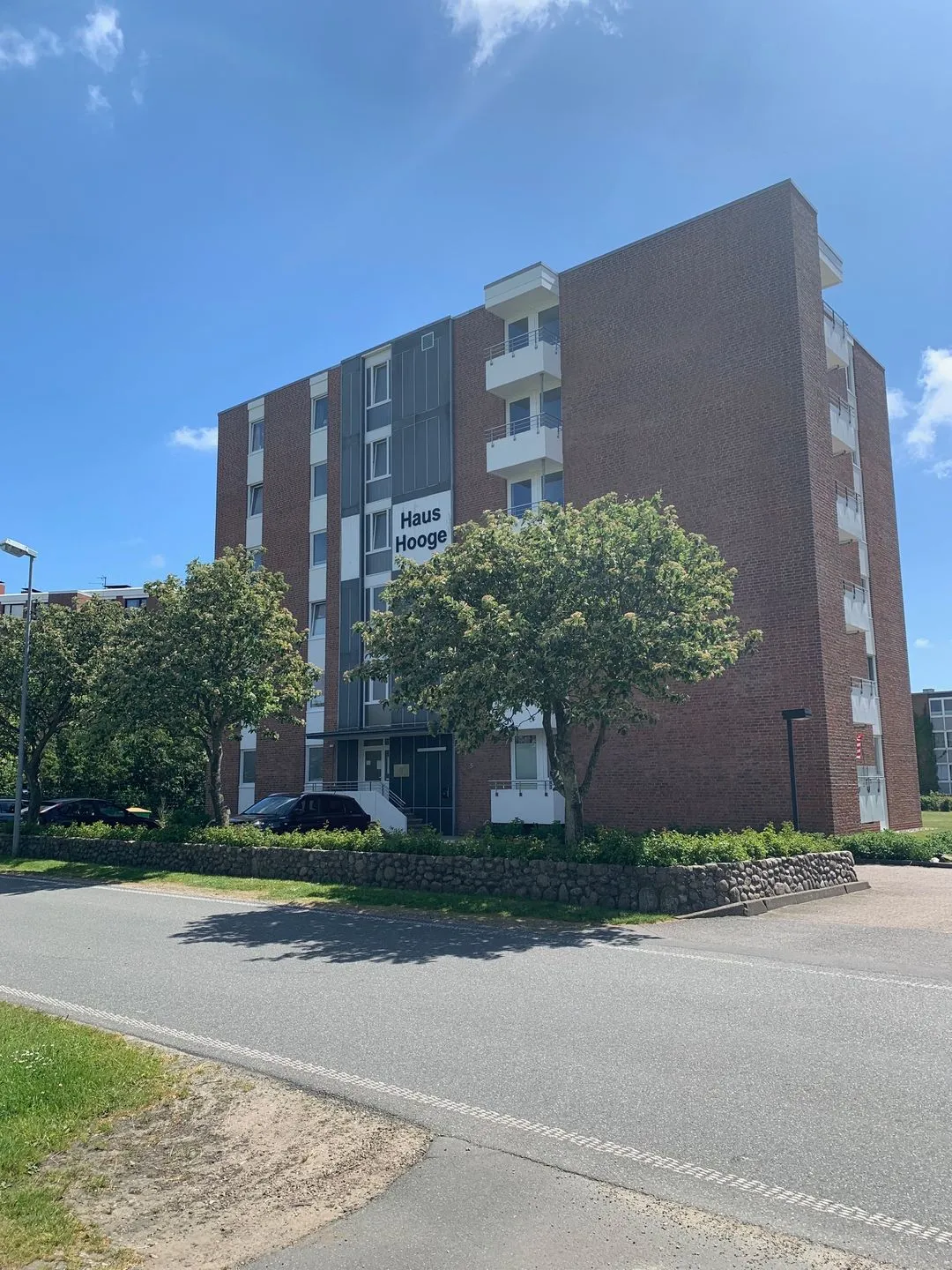 Haus Hooge Ferienwohnung Hooge 30 Wyk auf Föhr - Fassade / Eingang