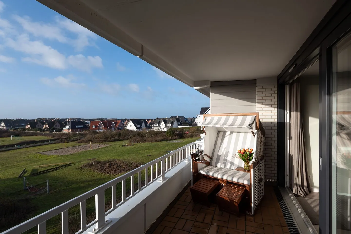 Lichtblick im Haus Cäcilia Wenningstedt - Balkon