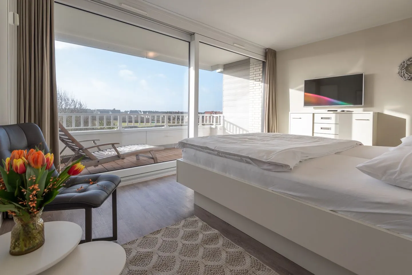Lichtblick im Haus Cäcilia Wenningstedt - Schlafzimmer